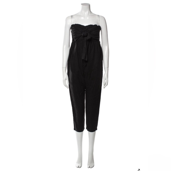 Apiece Apart Pants - Apiece Apart Linen Strapless Jumpsuit Size 4
